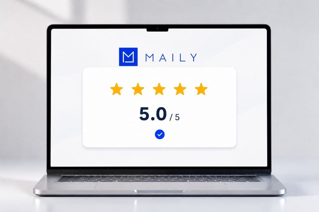 Maily — klientų įvertinimas 5,0 iš 5
